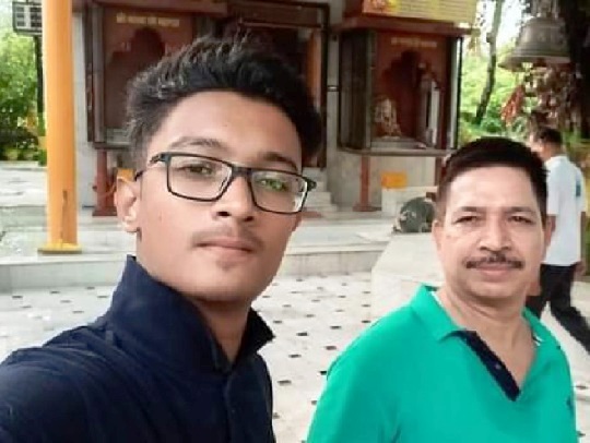 rishi singh and his father