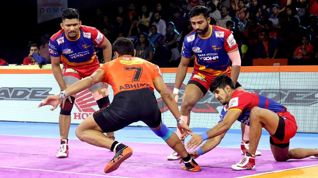 UP Yoddhas vs U Mumba playing 7