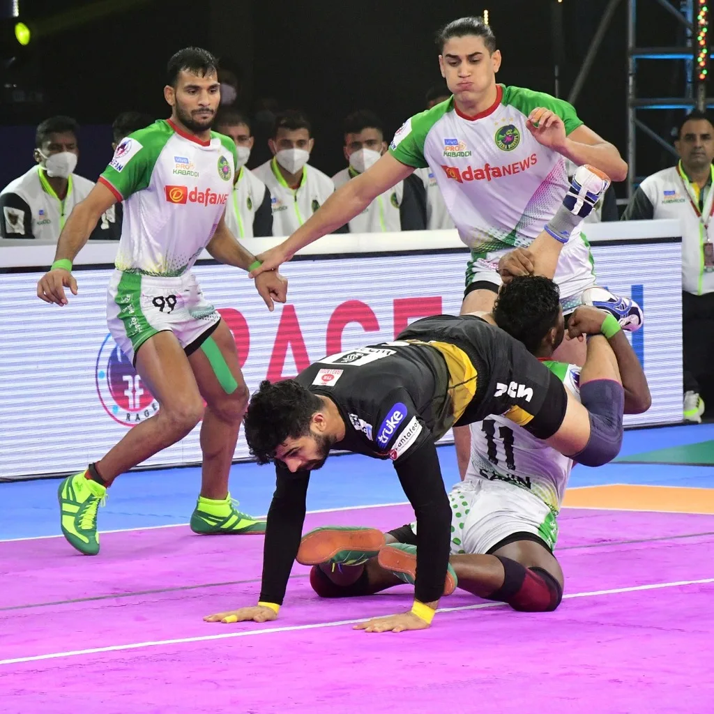 Pro kabaddi season 9 today point table