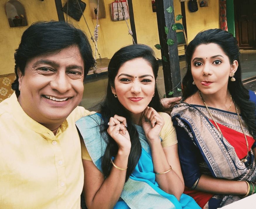 Kiran Mane with co star
