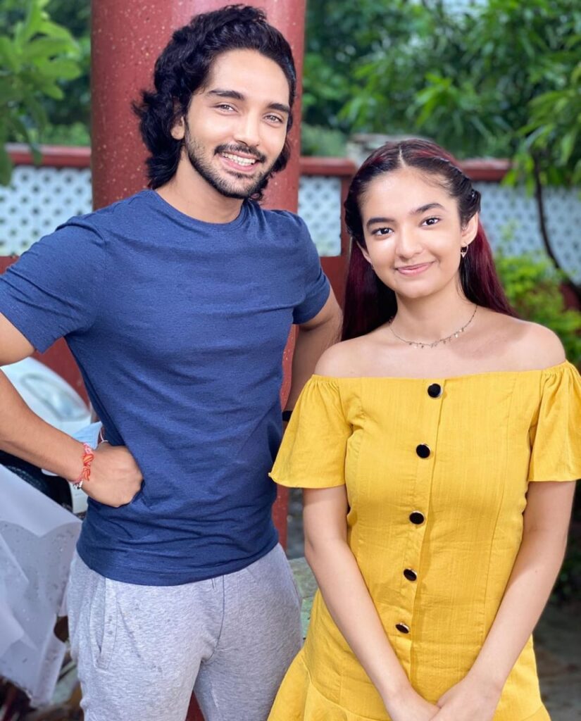 Harsh Rajput with co actor