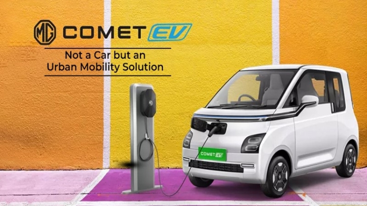 MG Comet EV – Not a Car but an Urban Mobility Solution